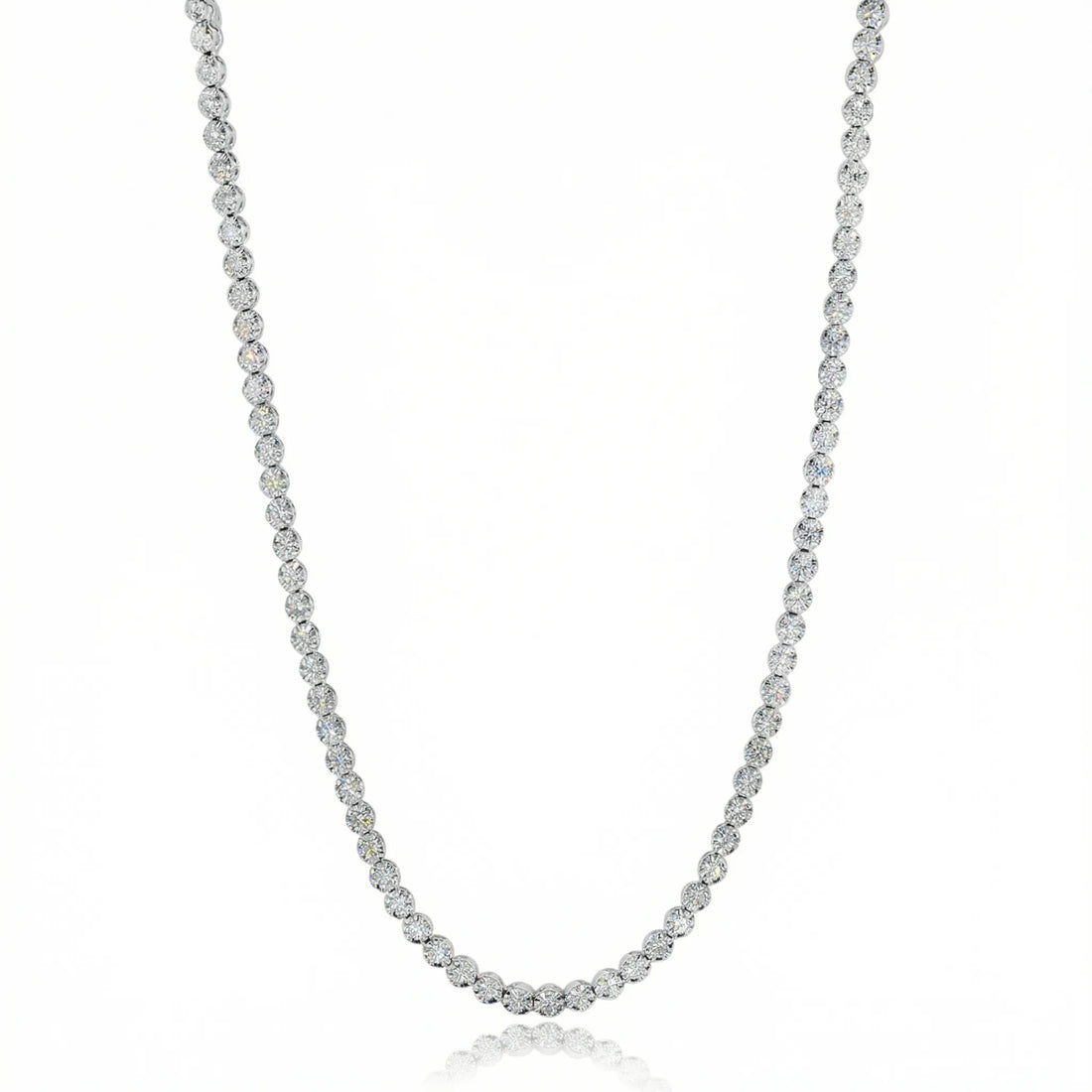 Eterna Tennis Diamond Necklace