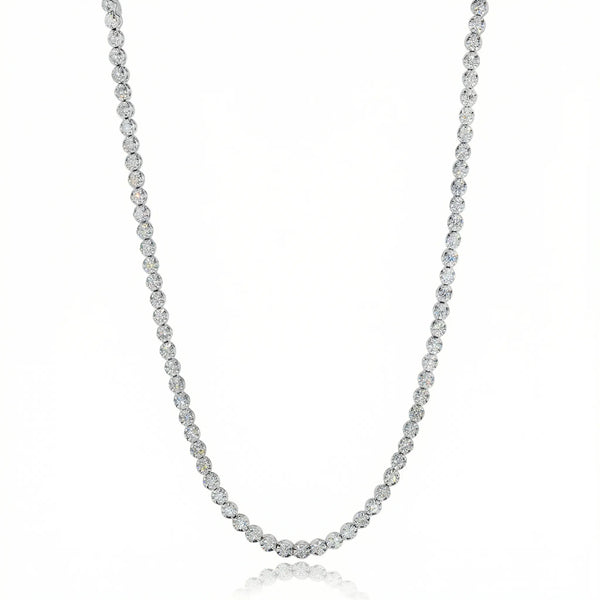 Eterna Tennis Diamond Necklace