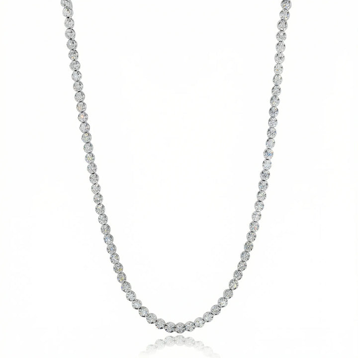 Eterna Tennis Diamond Necklace