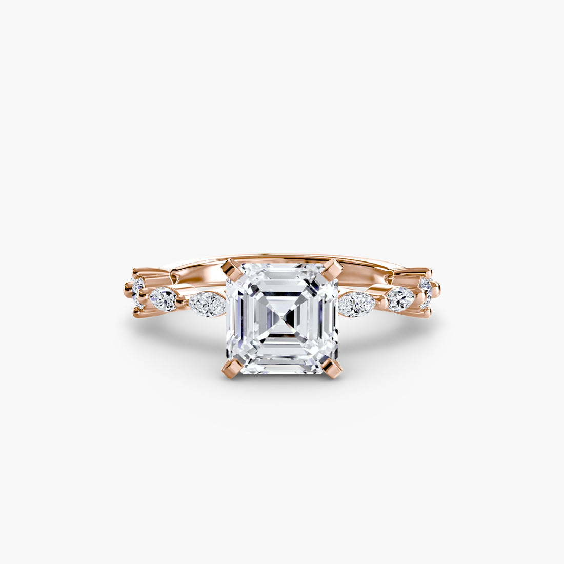 Solitaire with Eternity Pavé ALZA