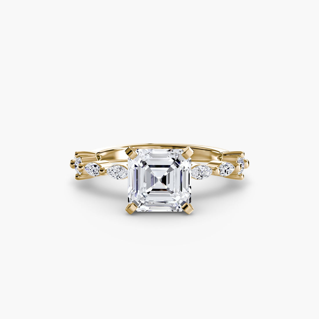 Solitaire with Eternity Pavé ALZA