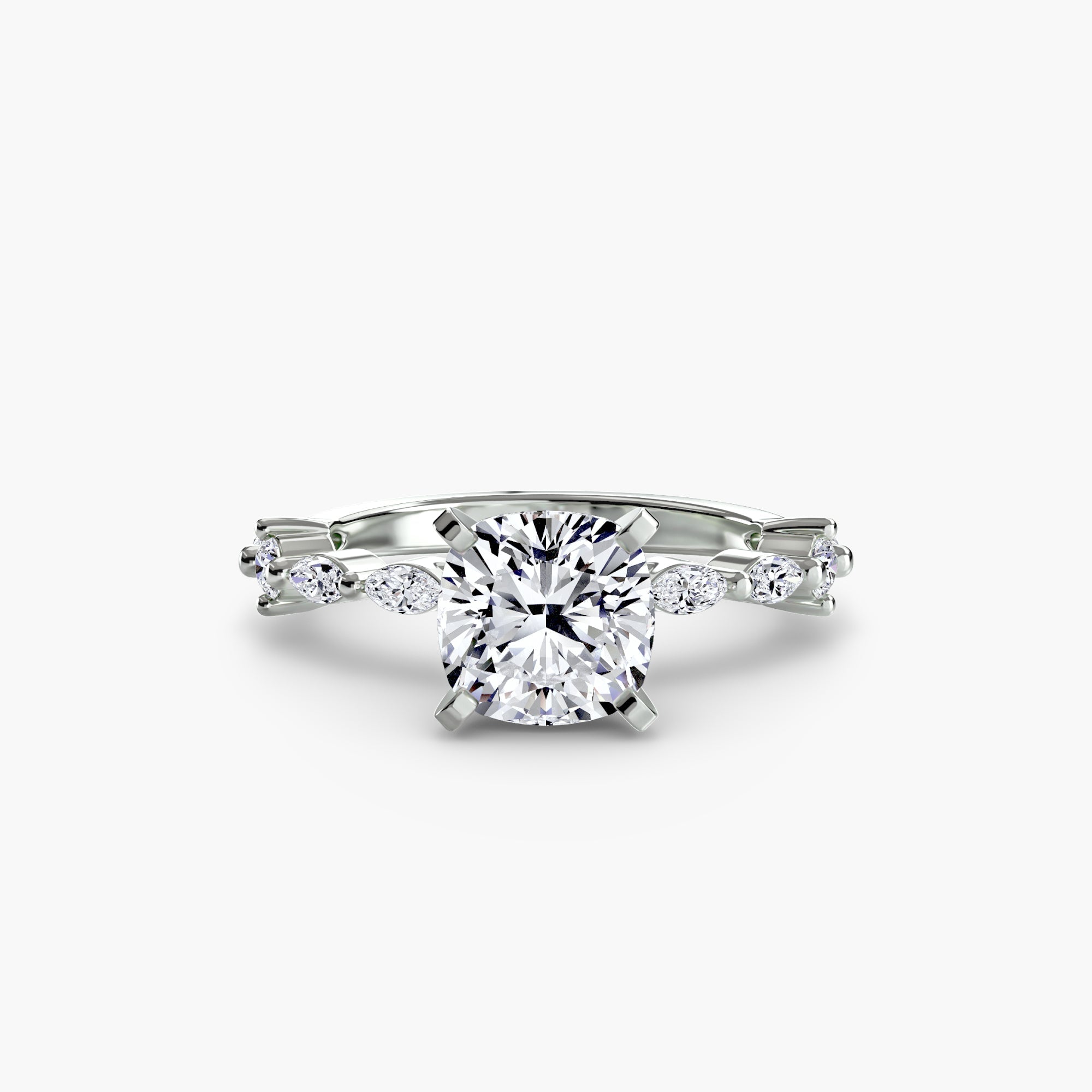 Solitaire with Eternity Pavé ALZA