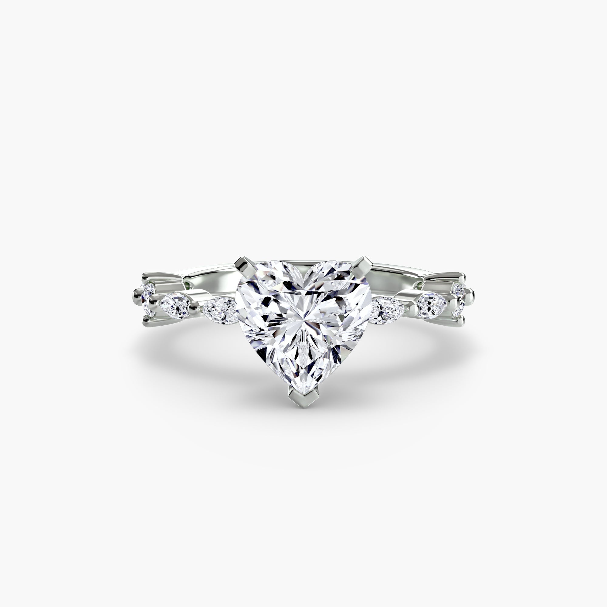 Solitaire with Eternity Pavé ALZA