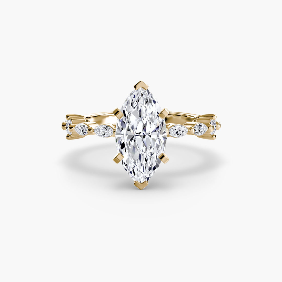 Solitaire with Eternity Pavé ALZA