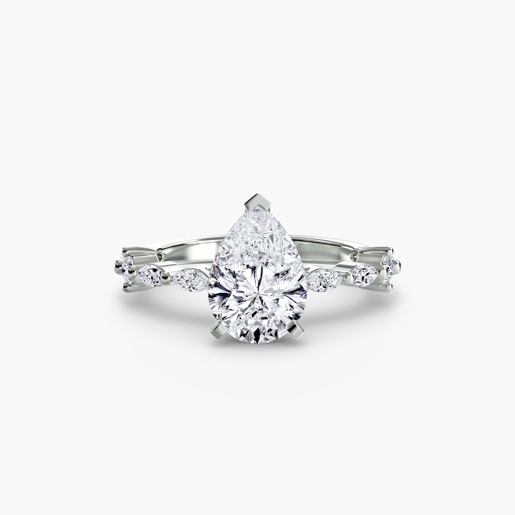 Solitaire with Eternity Pavé ALZA
