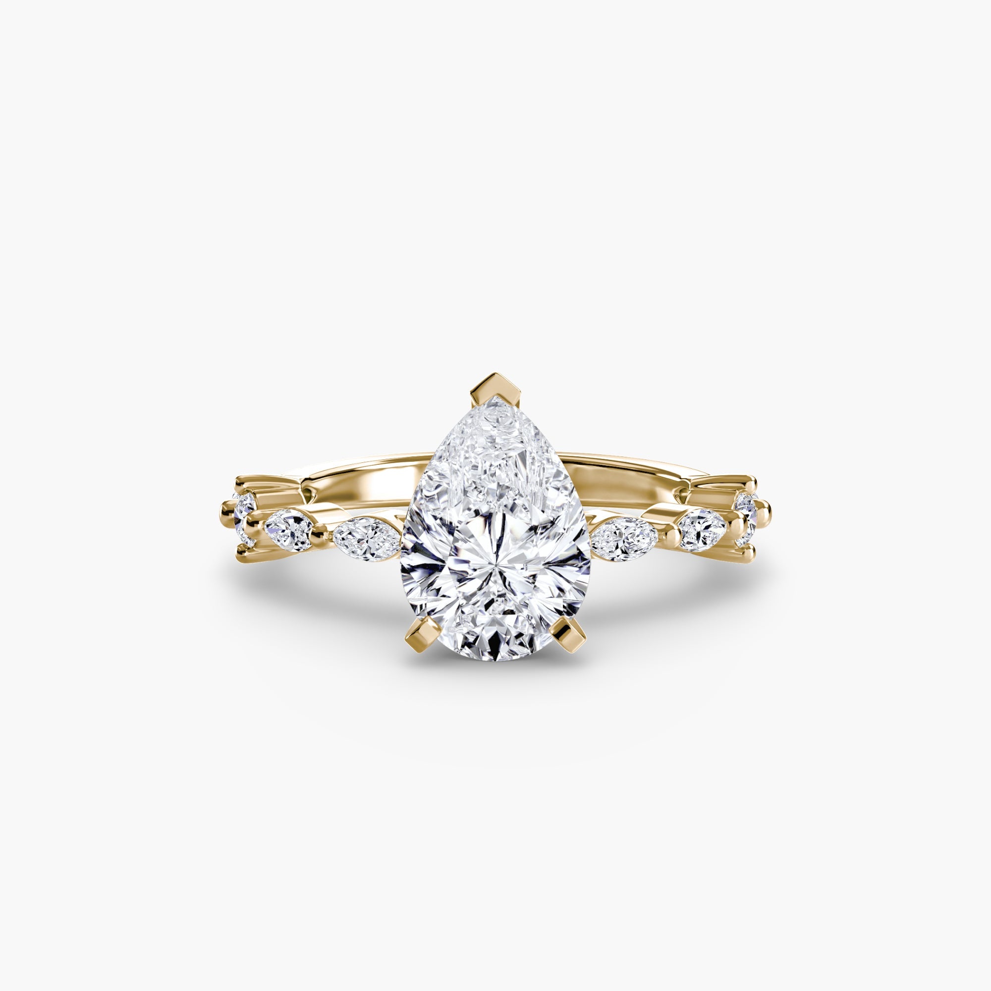 Solitaire with Eternity Pavé ALZA