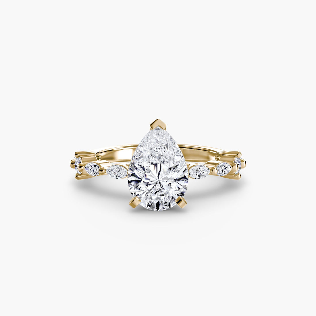 Solitaire with Eternity Pavé ALZA