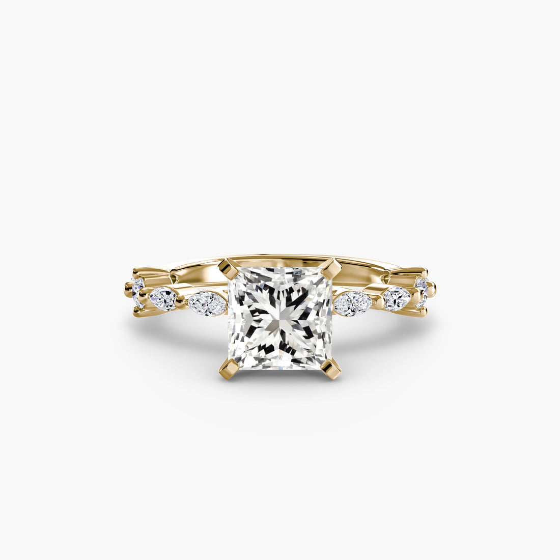 Solitaire with Eternity Pavé ALZA