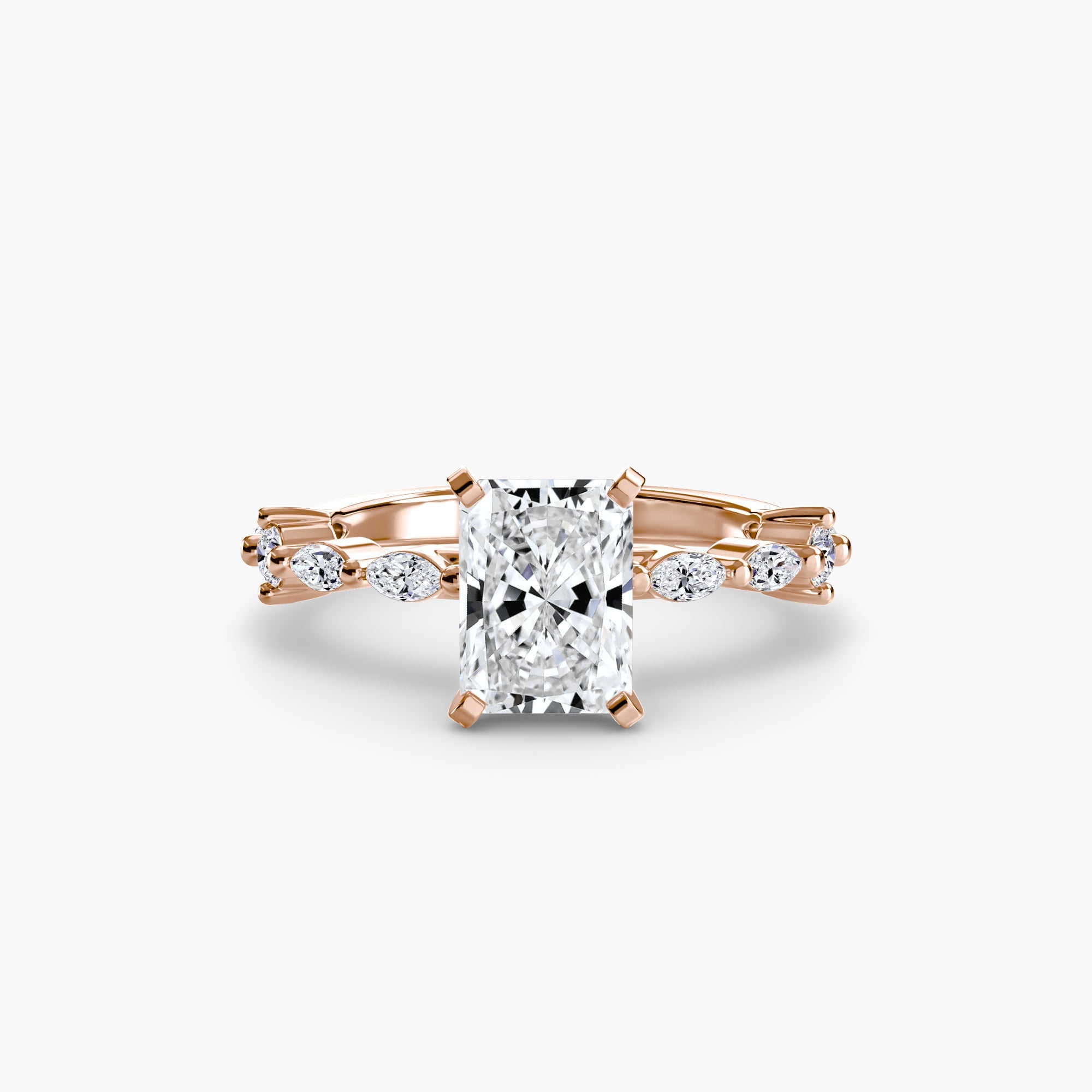 Solitaire with Eternity Pavé ALZA