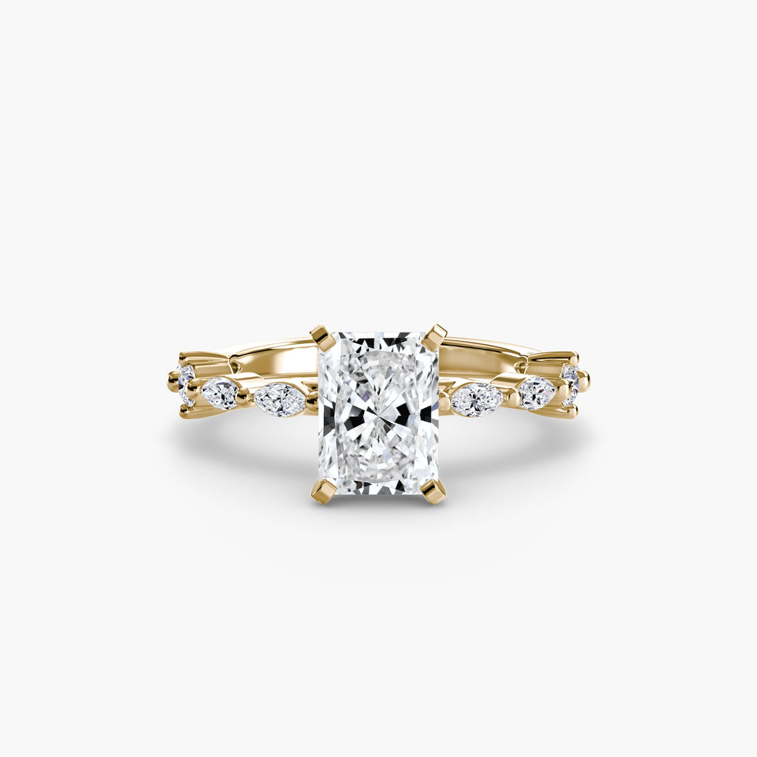 Solitaire with Eternity Pavé ALZA