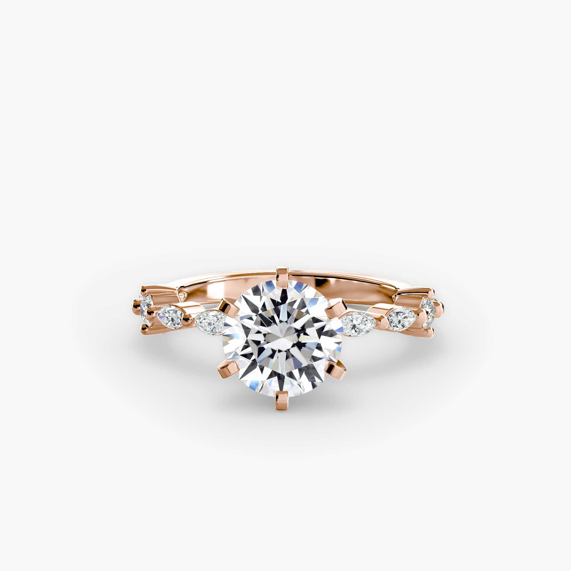 Solitaire with Eternity Pavé ALZA