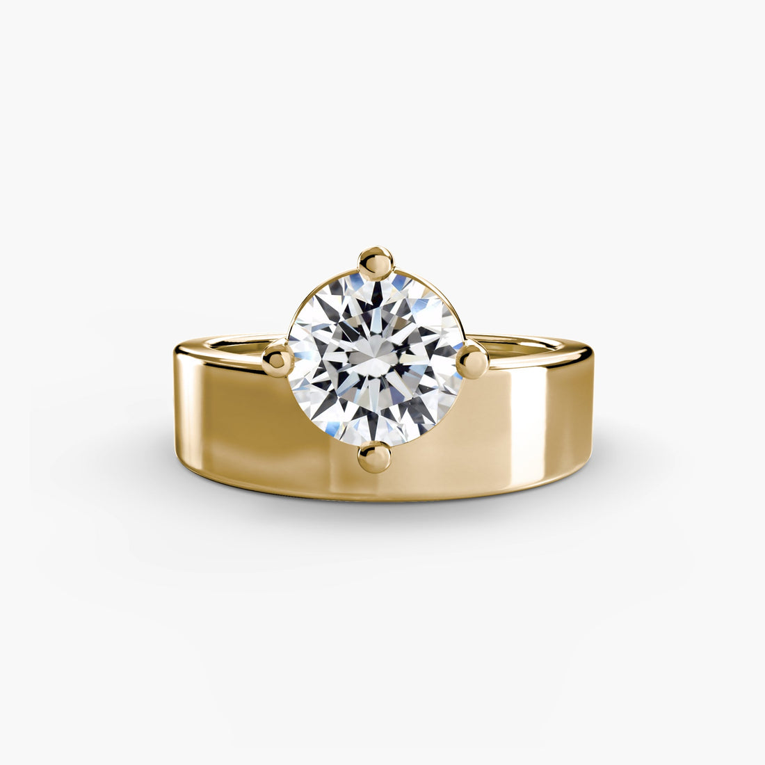 Wide Band Solitaire ALZA