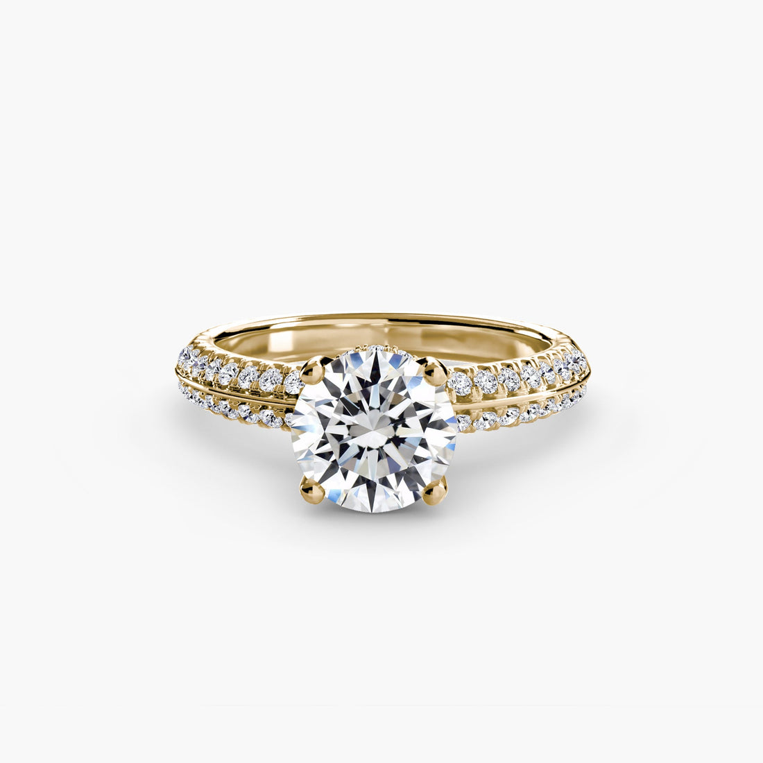 Solitaire with Pavé ALZA