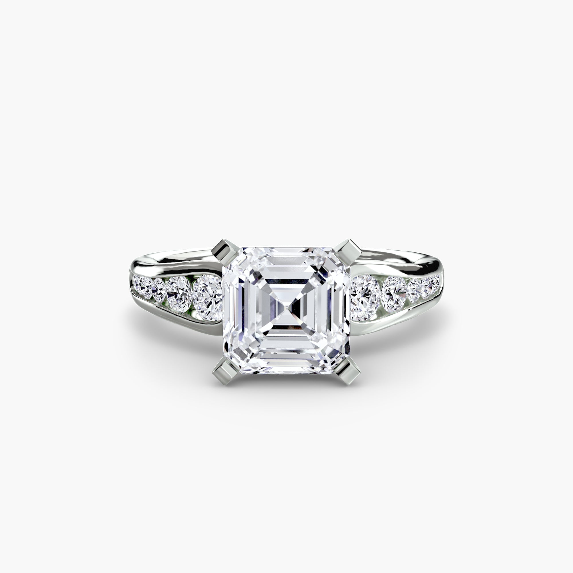 Solitaire with Pavé 2 ALZA