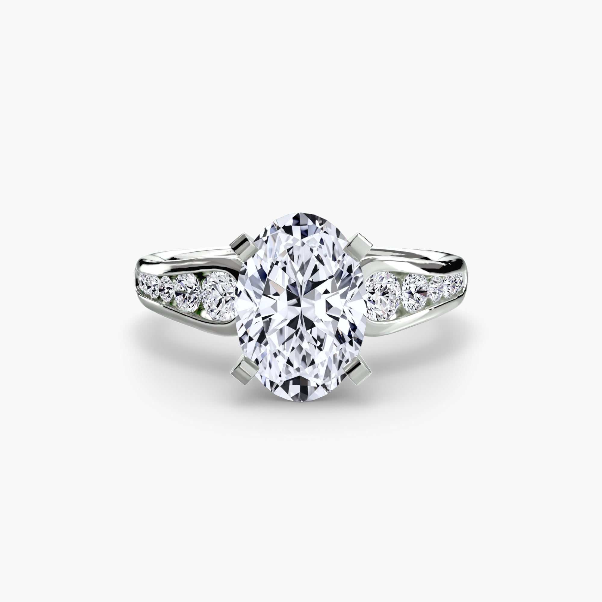 Solitaire with Pavé 2 ALZA