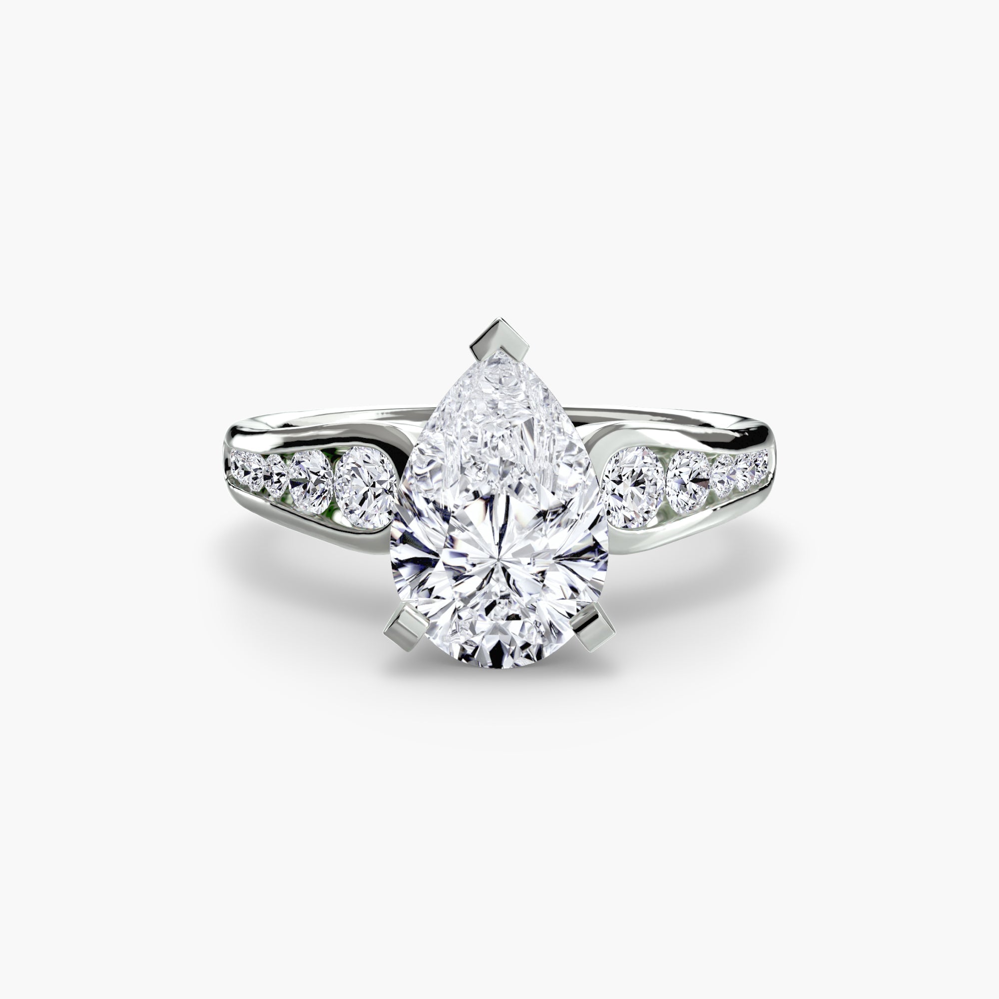 Solitaire with Pavé 2 ALZA