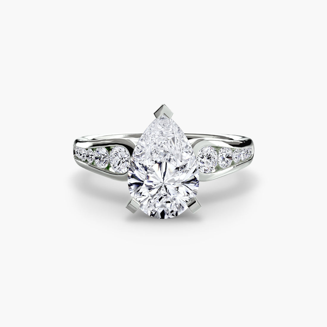 Solitaire with Pavé 2 ALZA