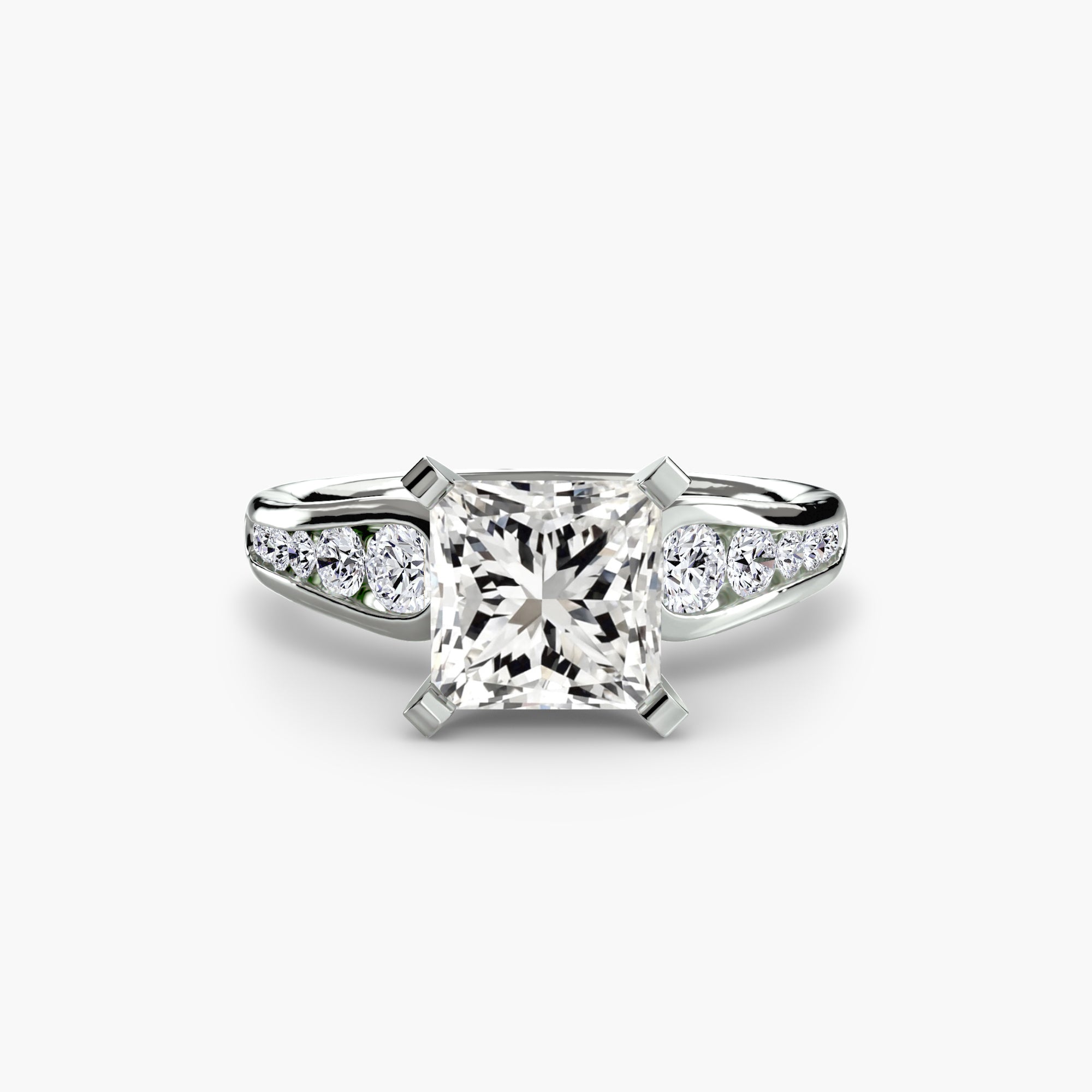 Solitaire with Pavé 2 ALZA