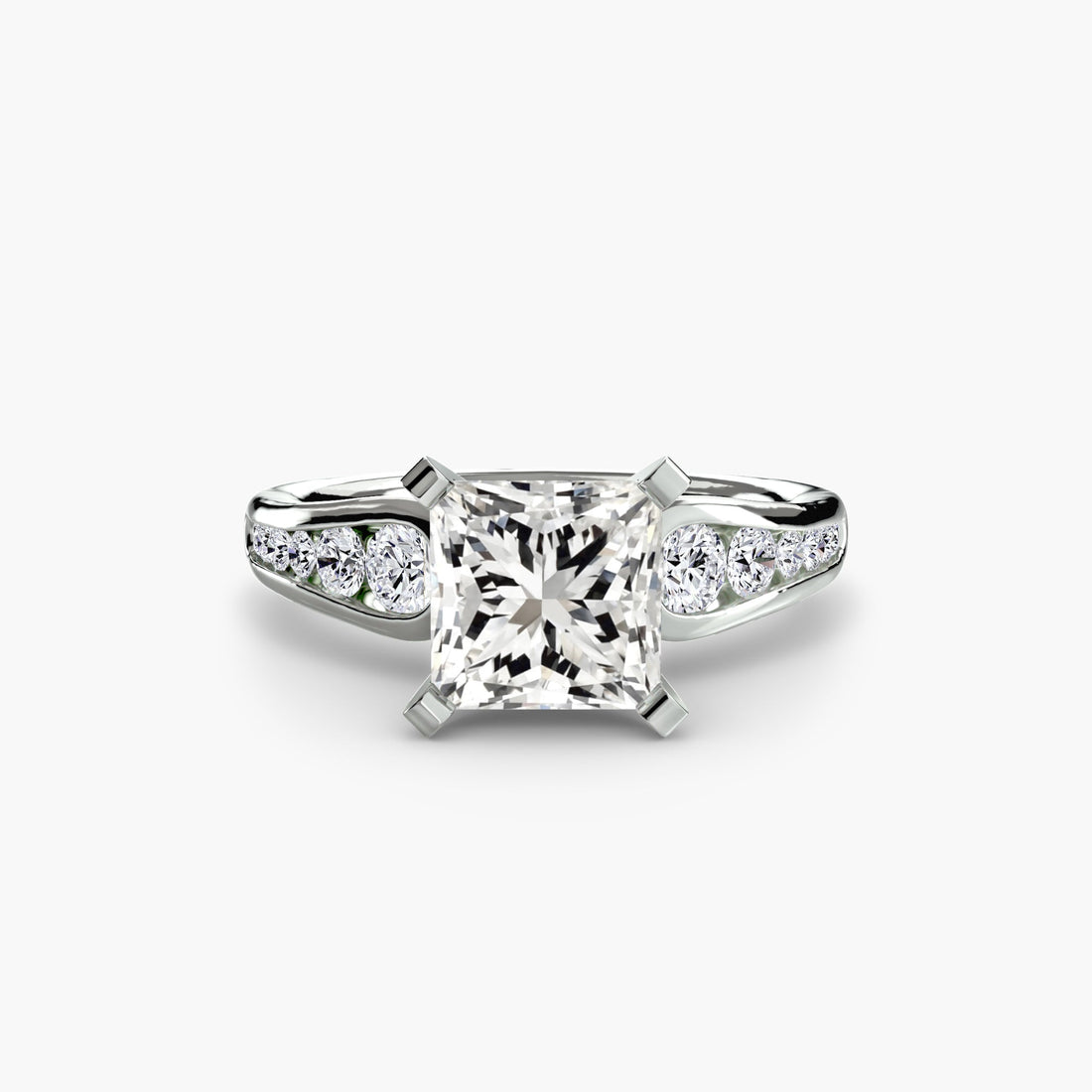Solitaire with Pavé 2 ALZA