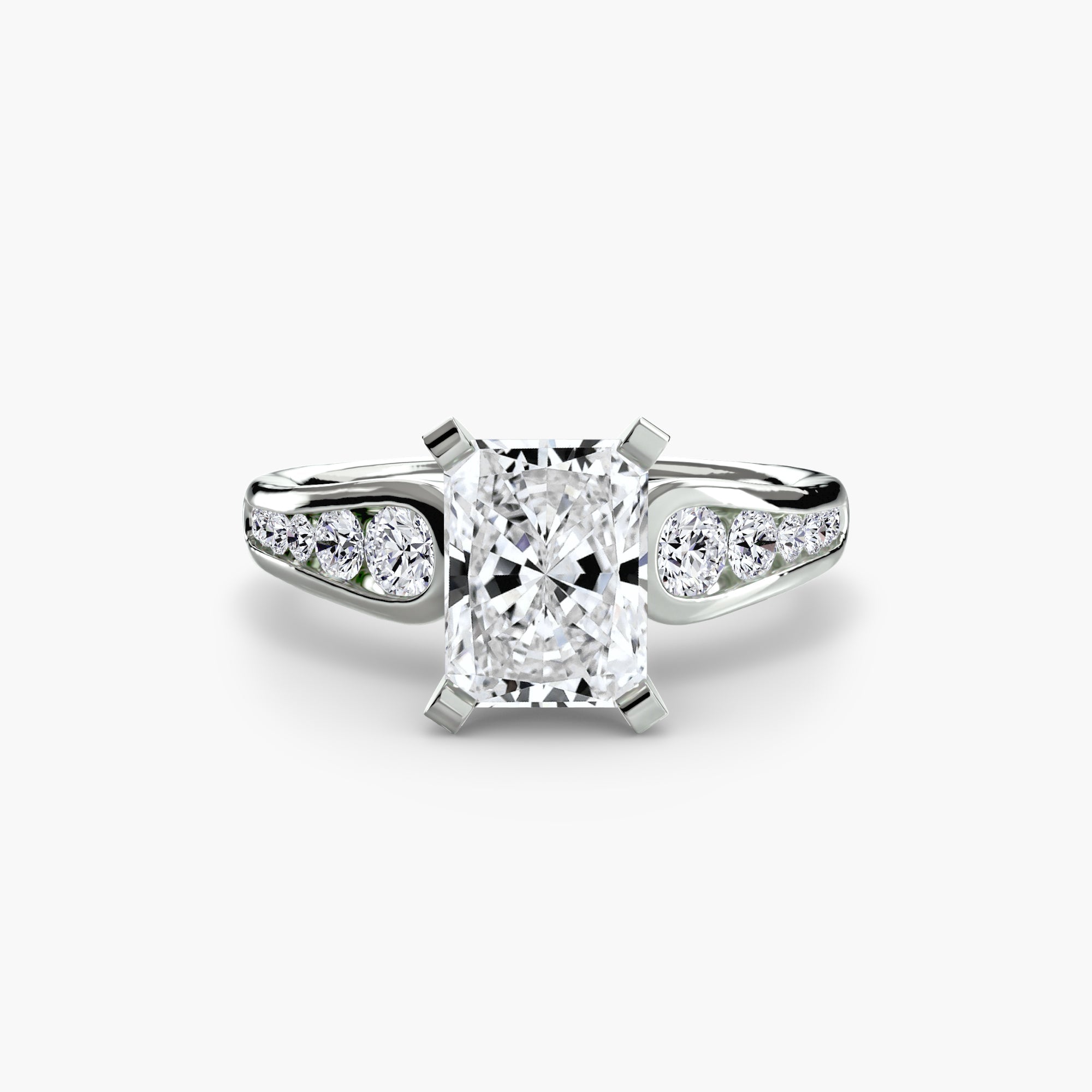 Solitaire with Pavé 2 ALZA