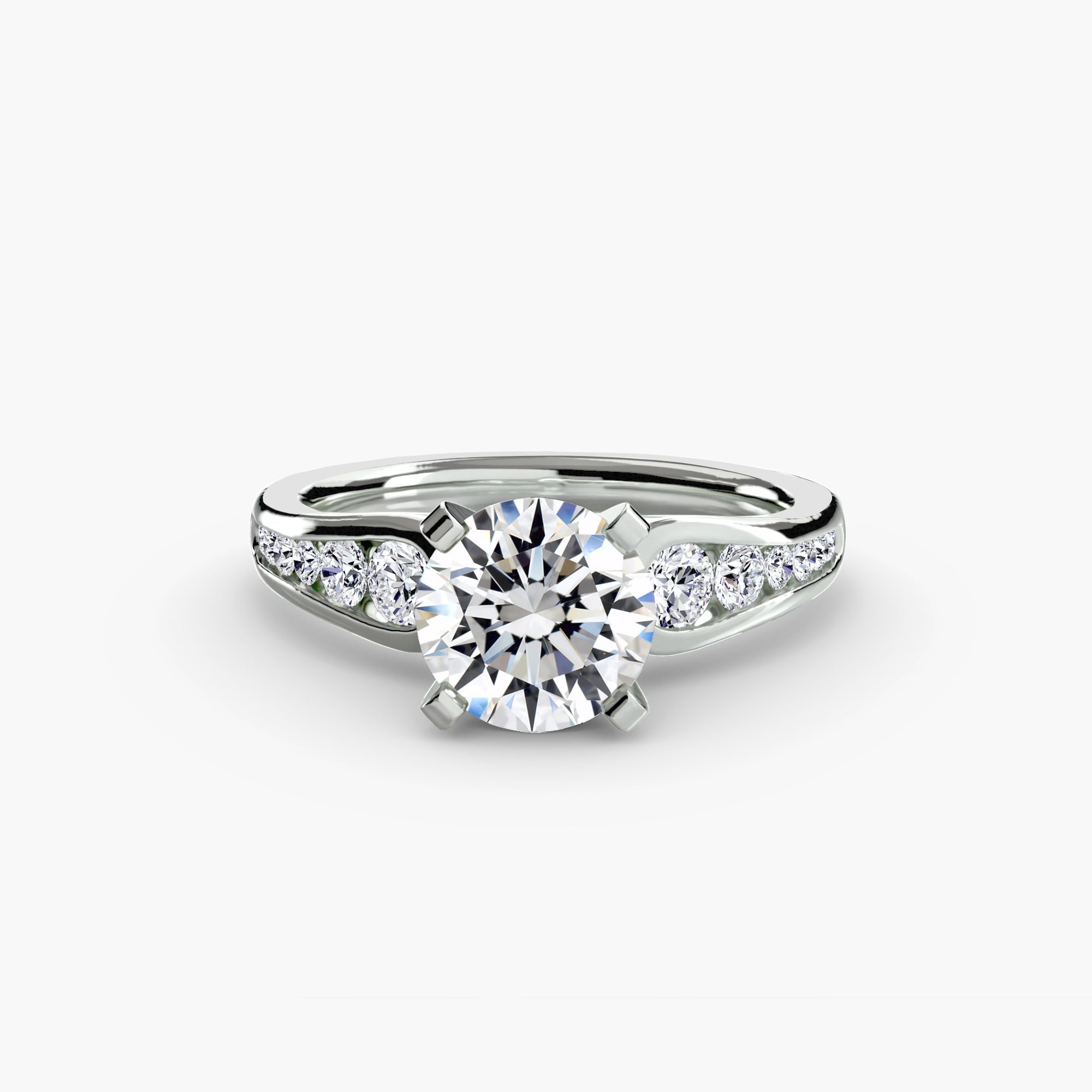 Solitaire with Pavé 2 ALZA