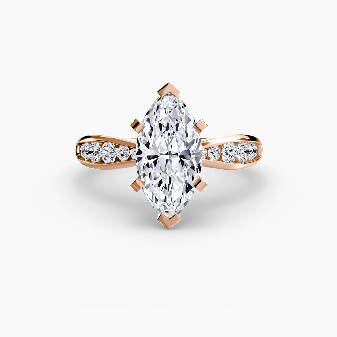 Solitaire with Pavé 3 ALZA