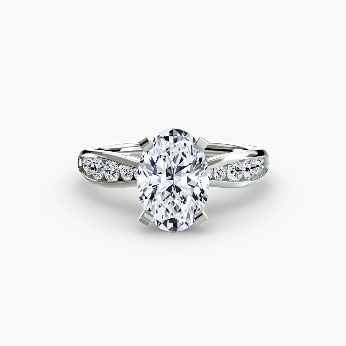 Solitaire with Pavé 3 ALZA