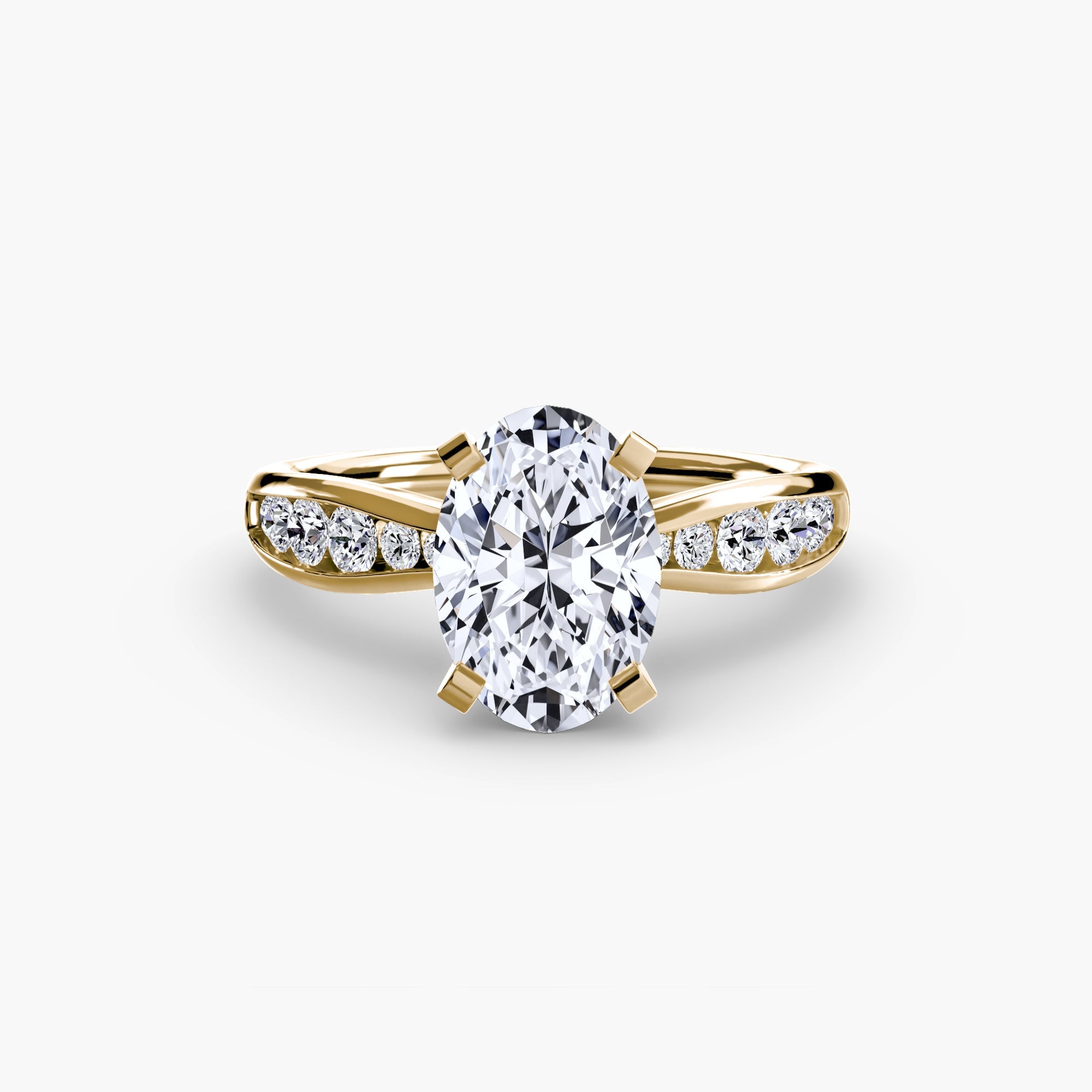 Solitaire with Pavé 3 ALZA