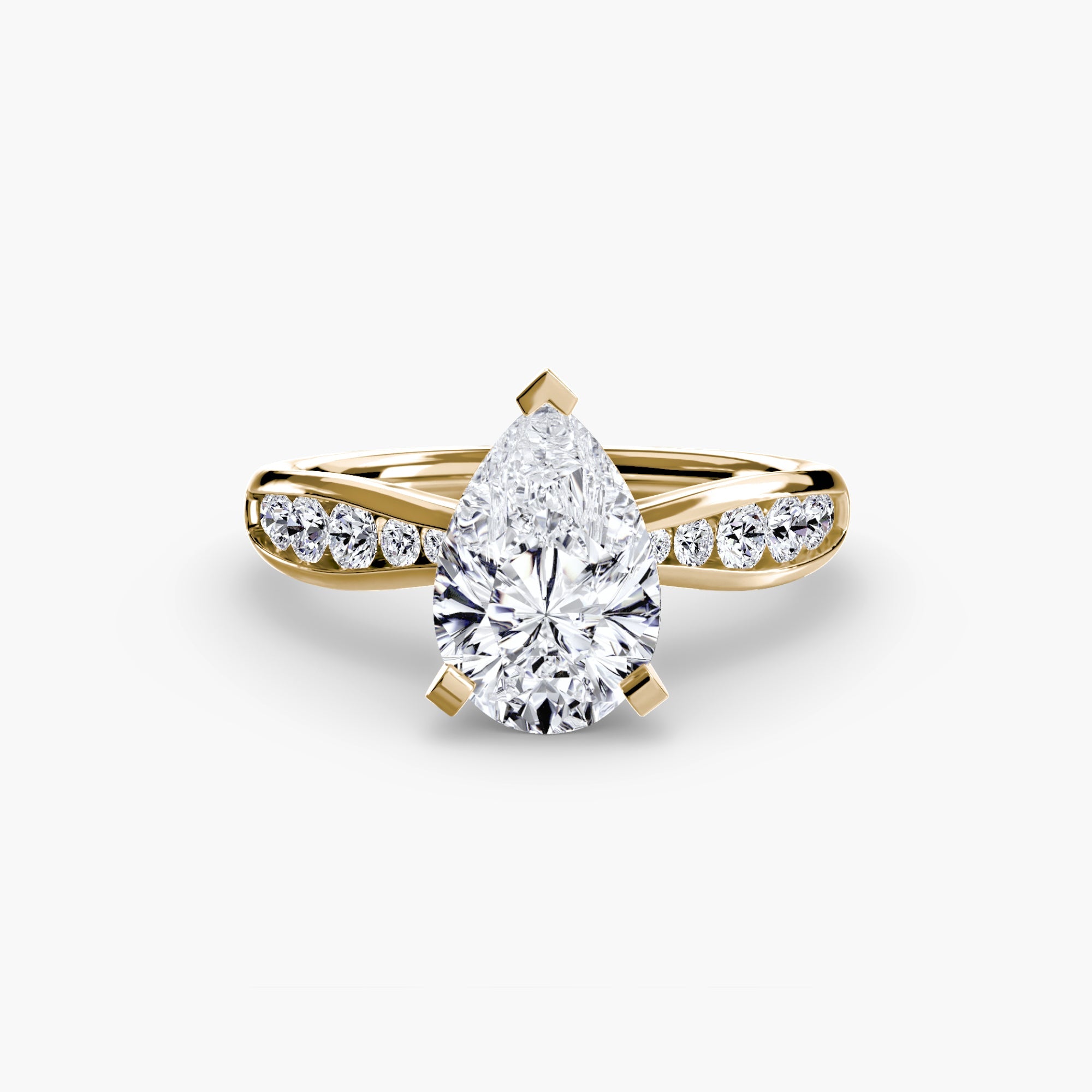 Solitaire with Pavé 3 ALZA