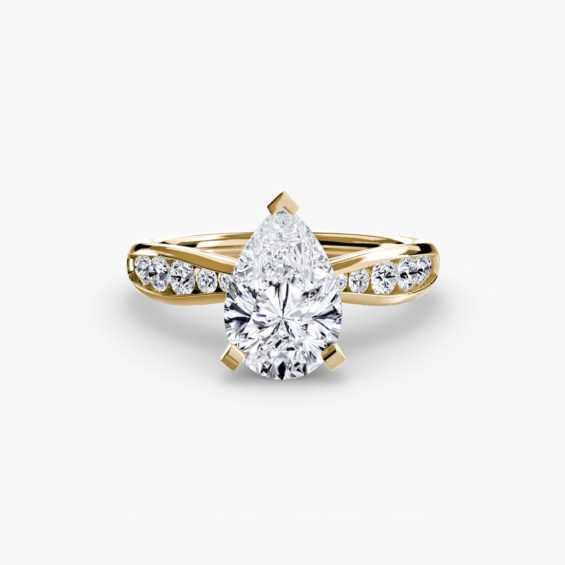 Solitaire with Pavé 3 ALZA