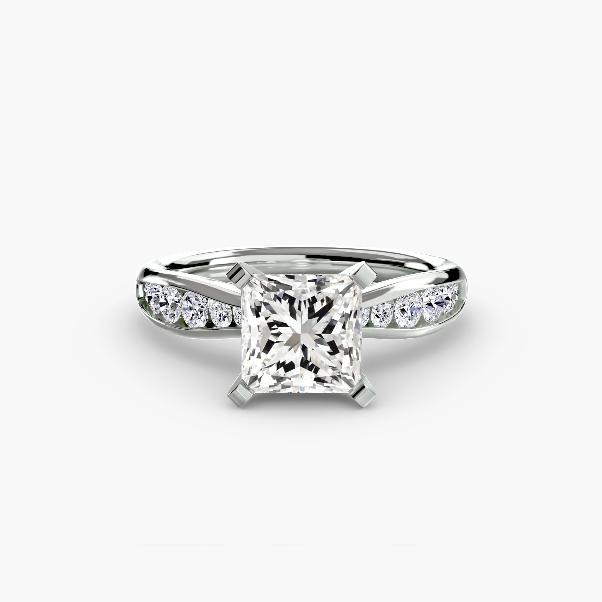 Solitaire with Pavé 3 ALZA