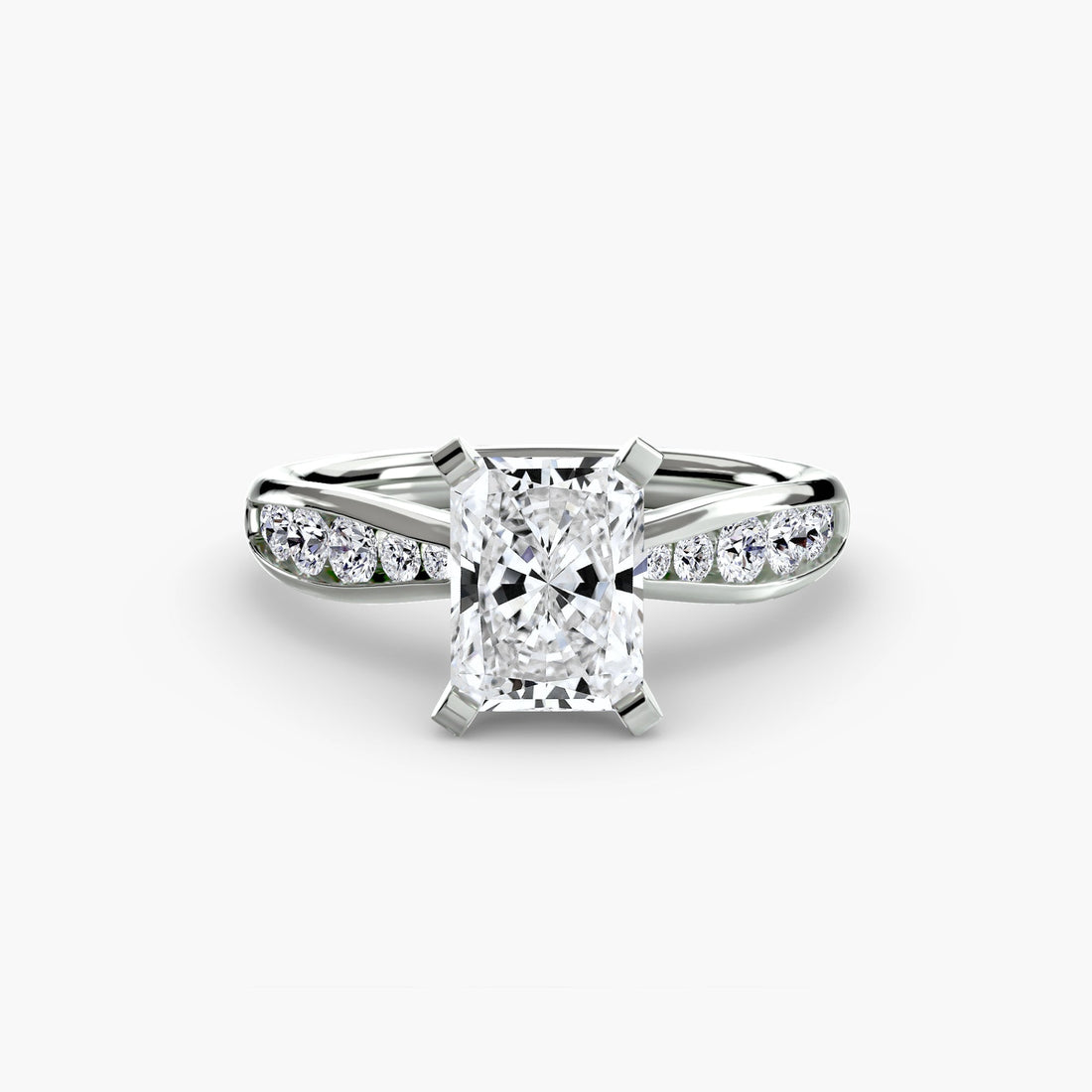 Solitaire with Pavé 3 ALZA