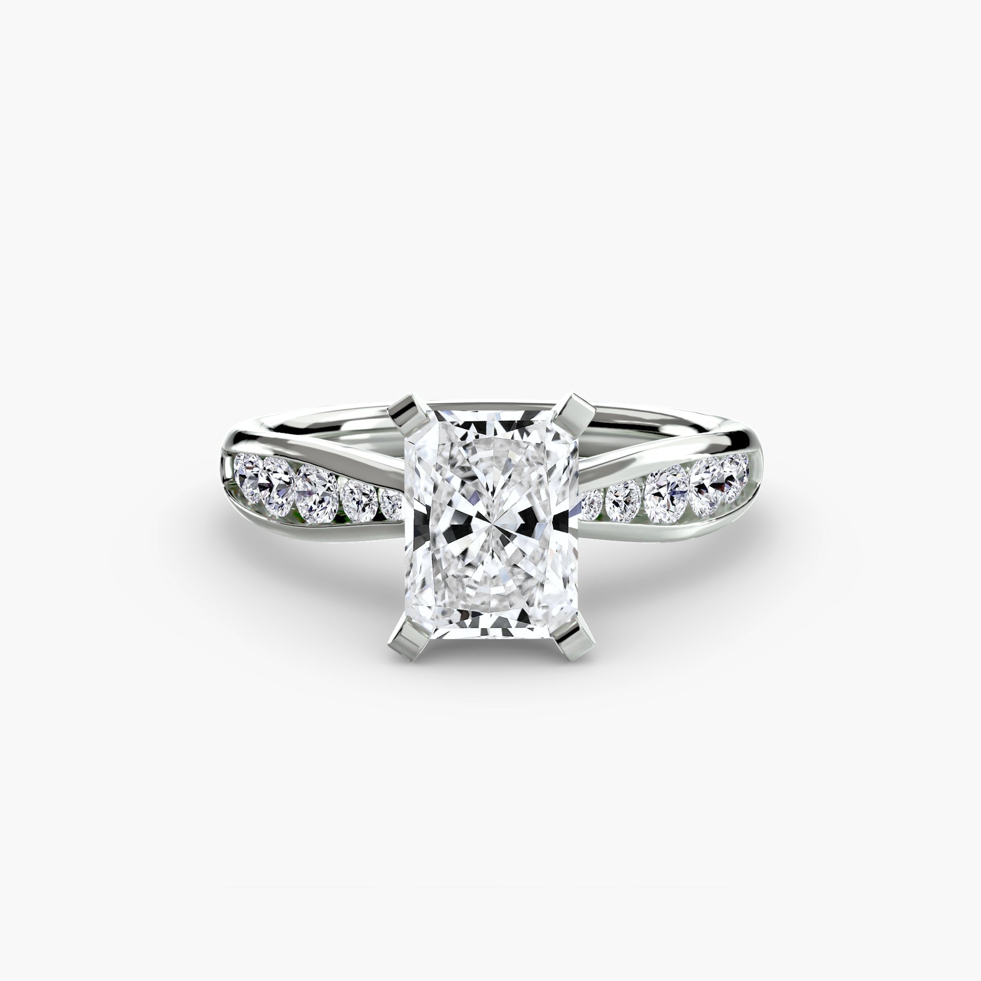 Solitaire with Pavé 3 ALZA