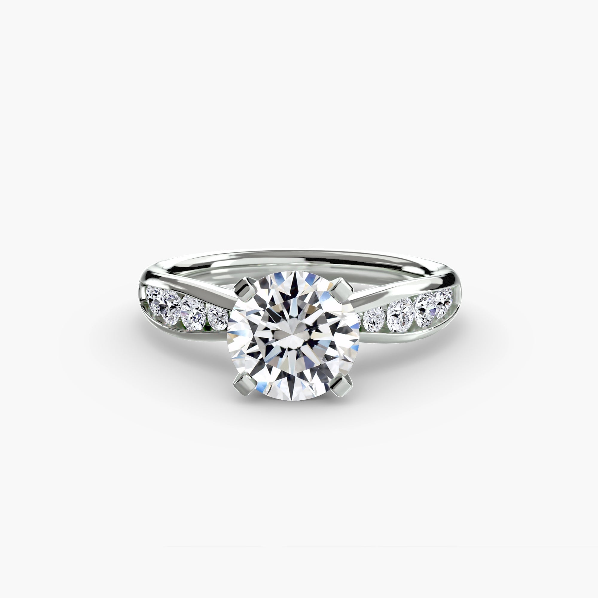Solitaire with Pavé 3 ALZA