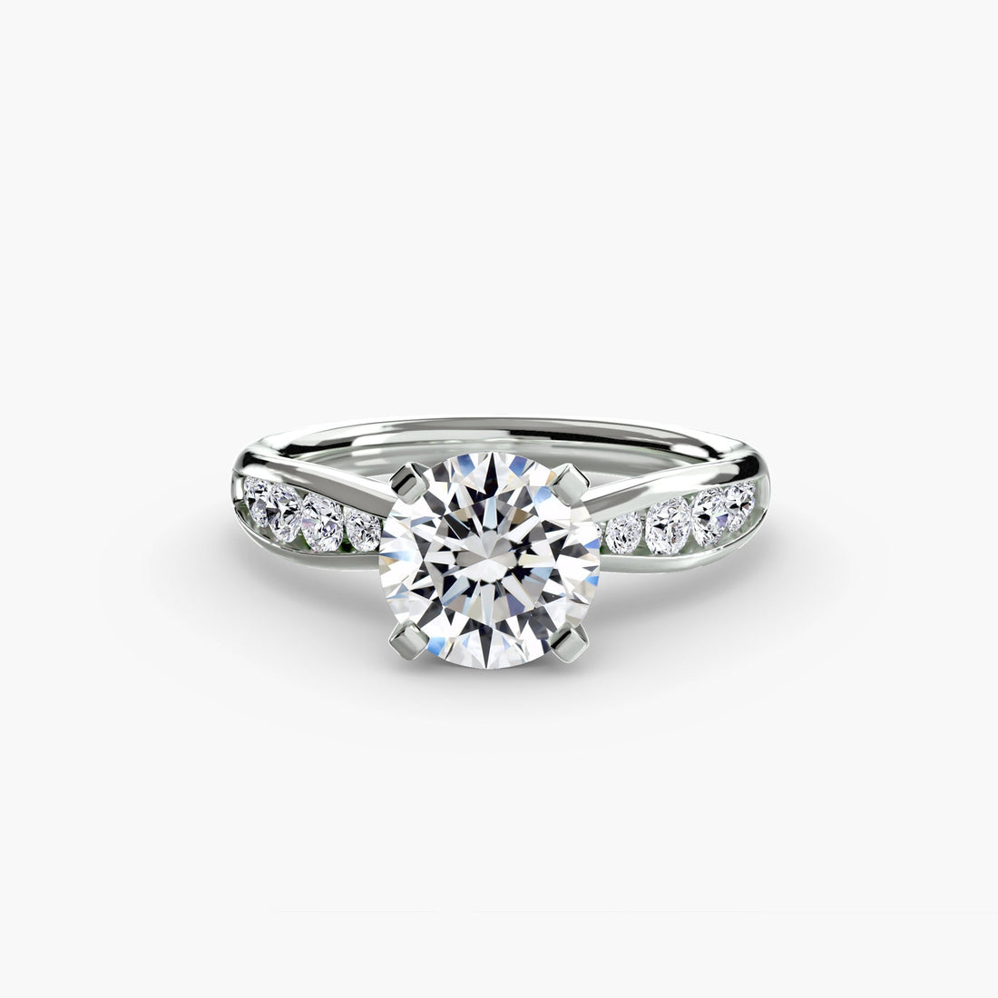 Solitaire with Pavé 3 ALZA