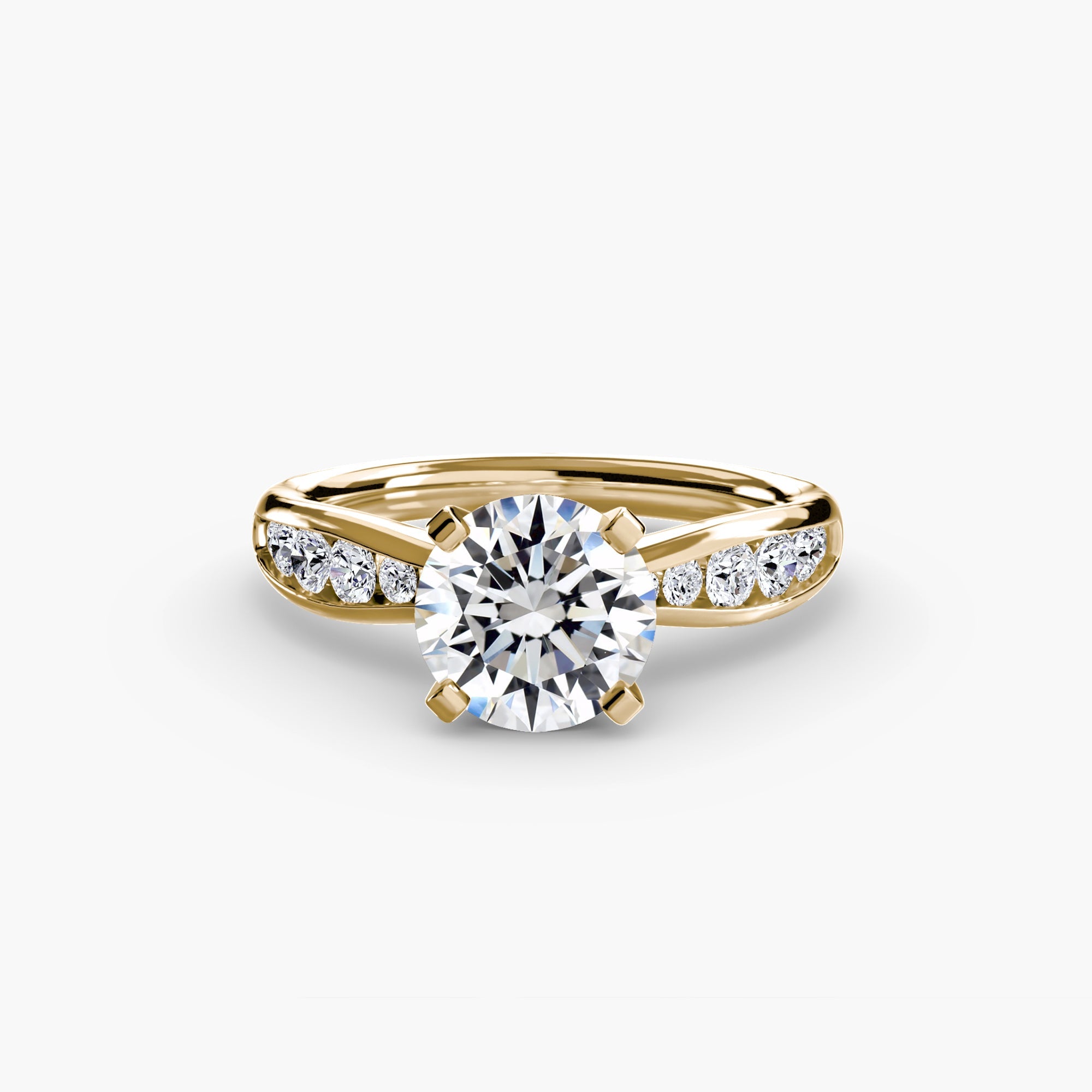 Solitaire with Pavé 3 ALZA