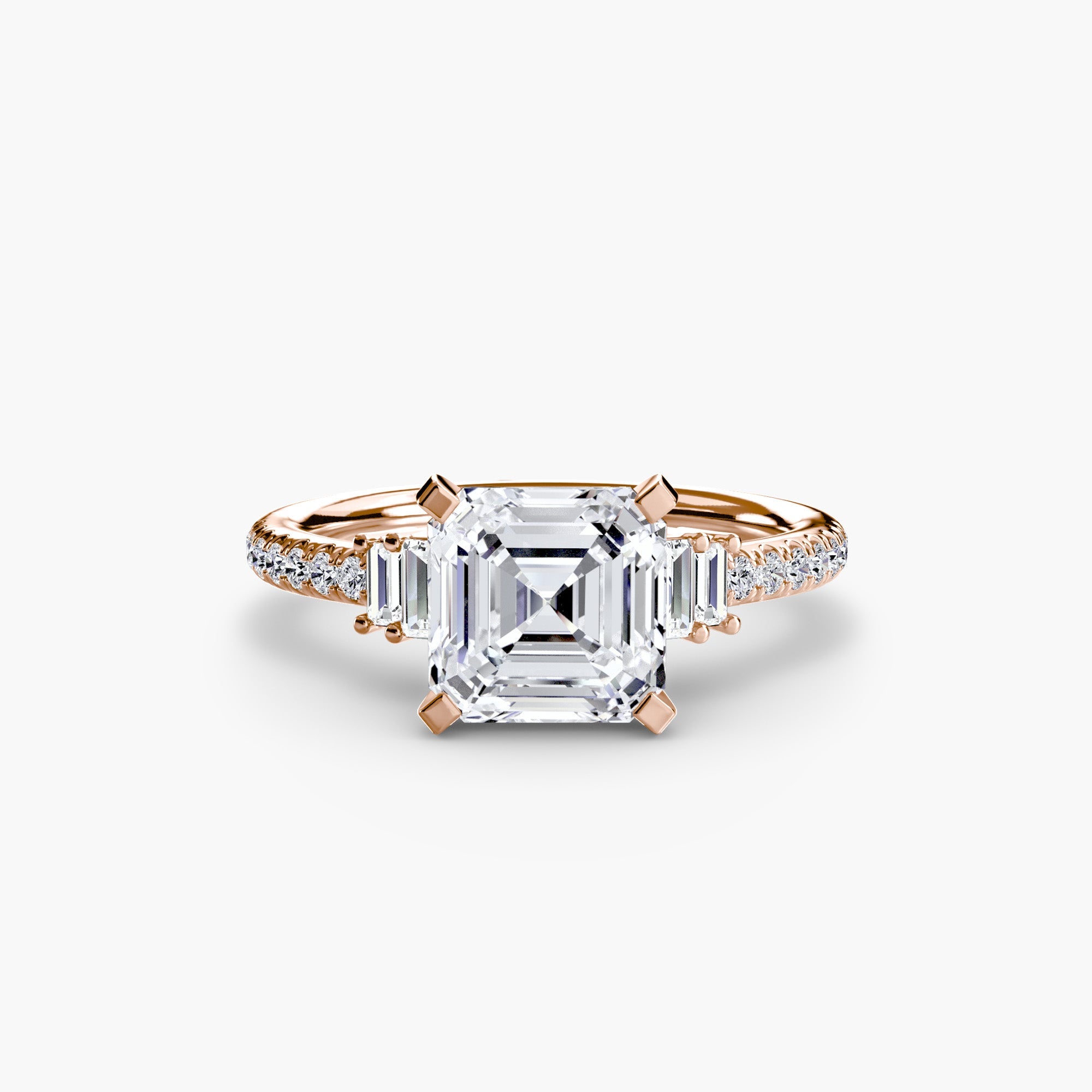 Solitaire with Pavé 4 ALZA