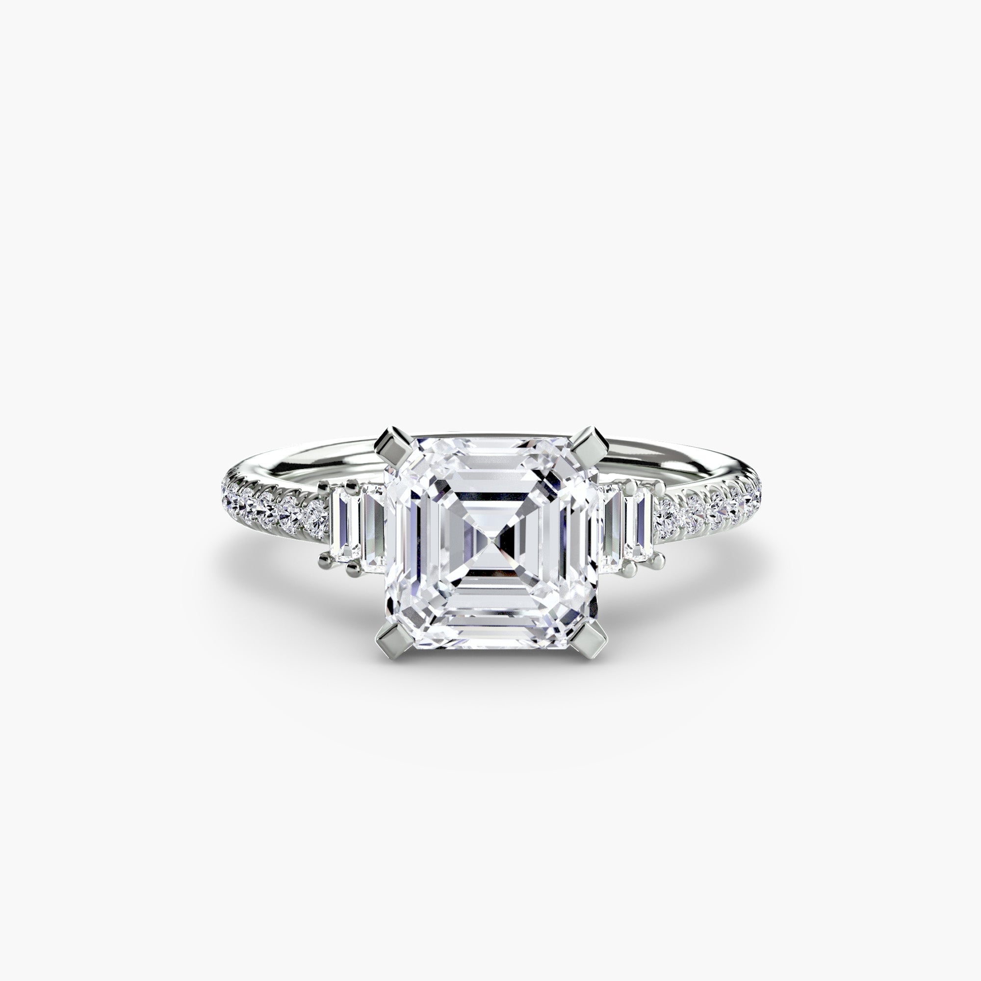 Solitaire with Pavé 4 ALZA