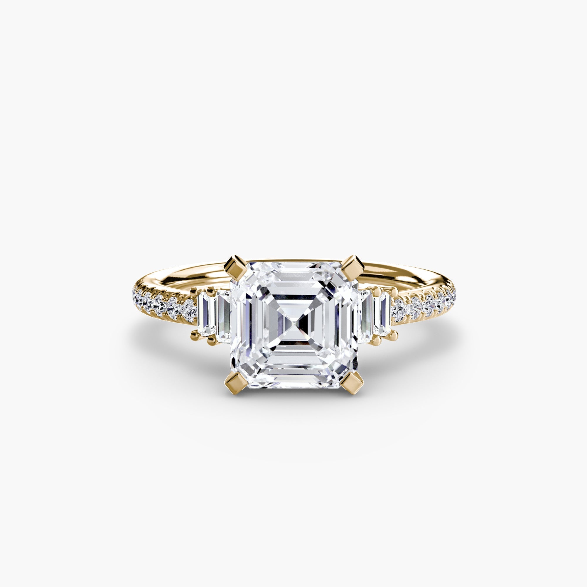 Solitaire with Pavé 4 ALZA