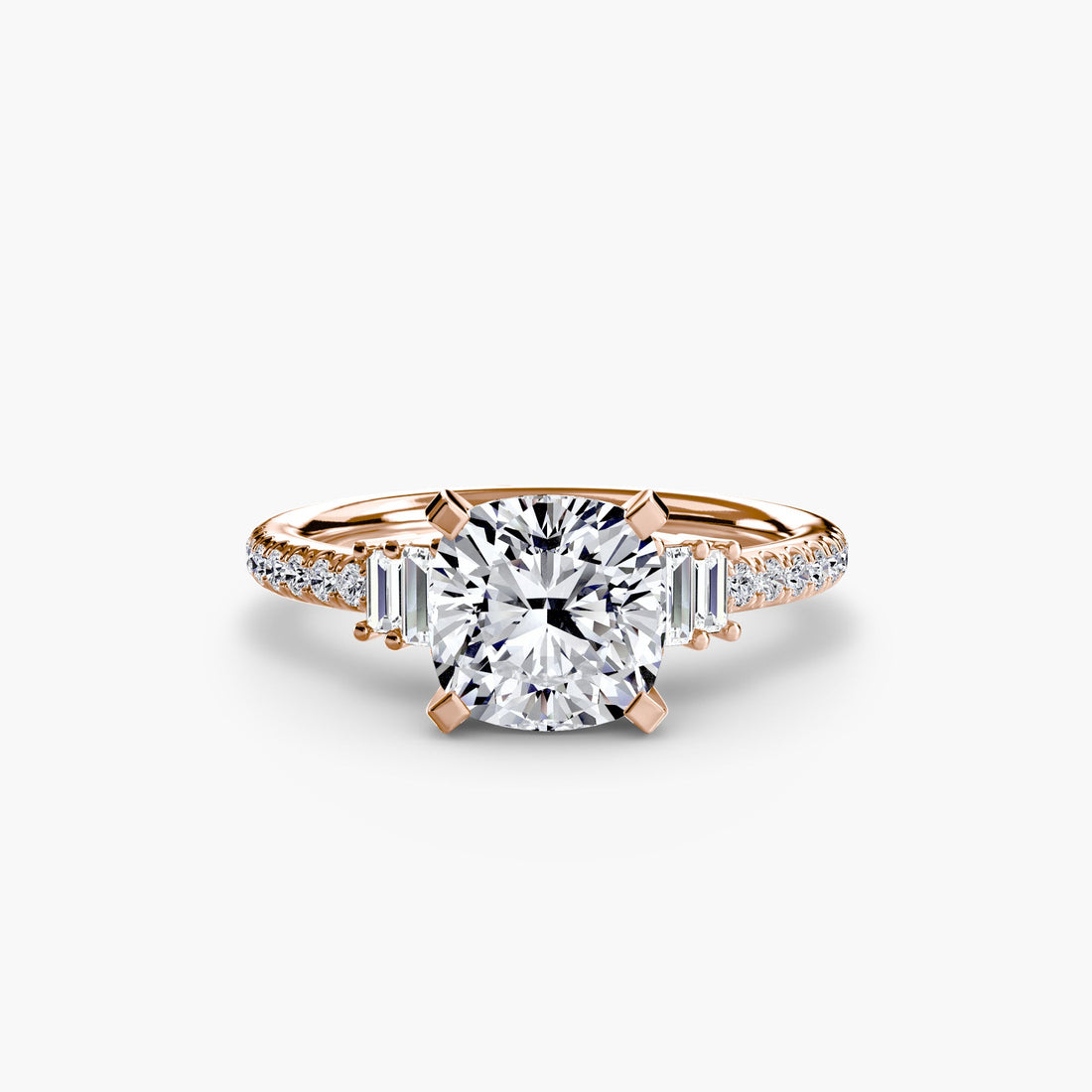 Solitaire with Pavé 4 ALZA