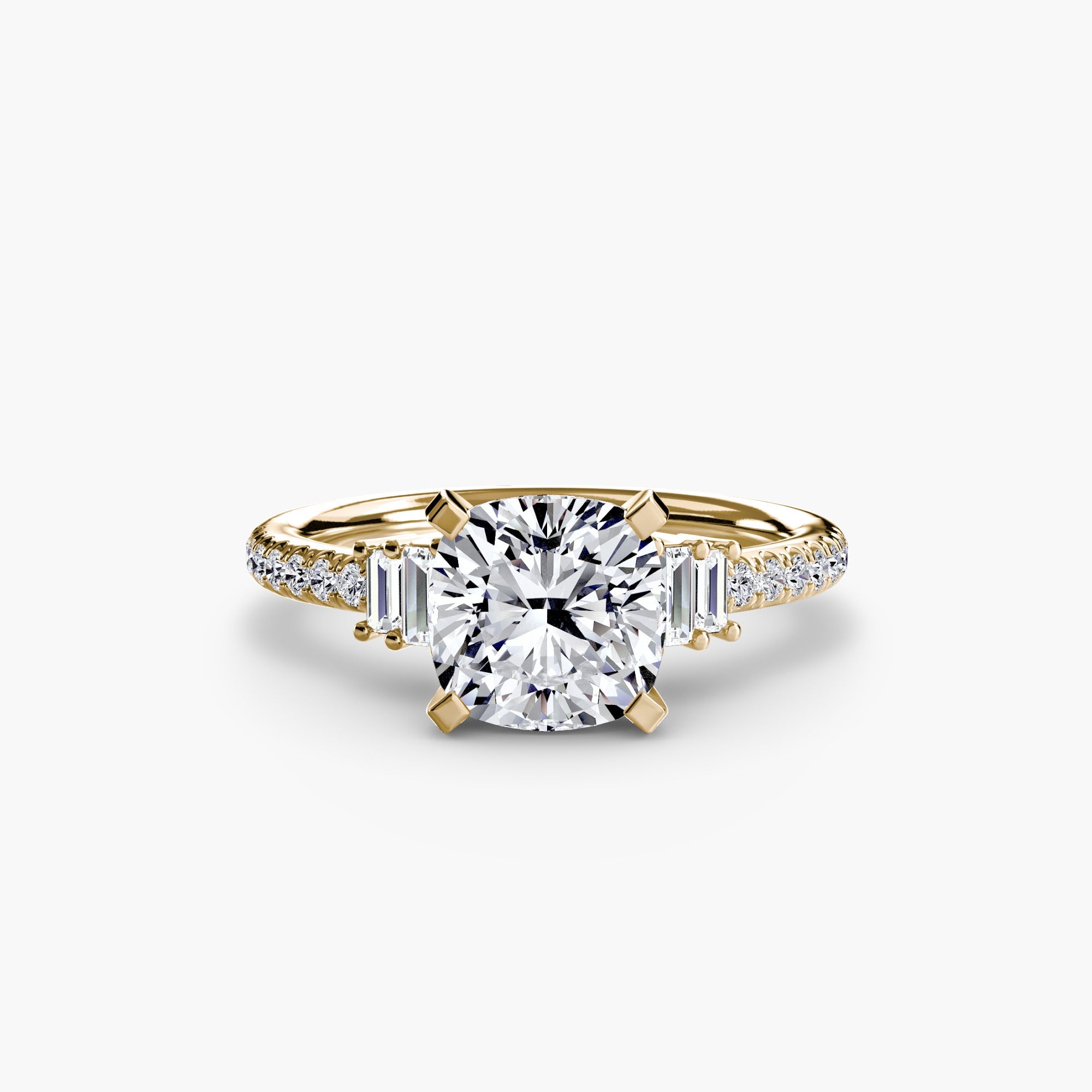 Solitaire with Pavé 4 ALZA