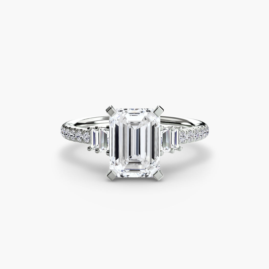 Solitaire with Pavé 4 ALZA