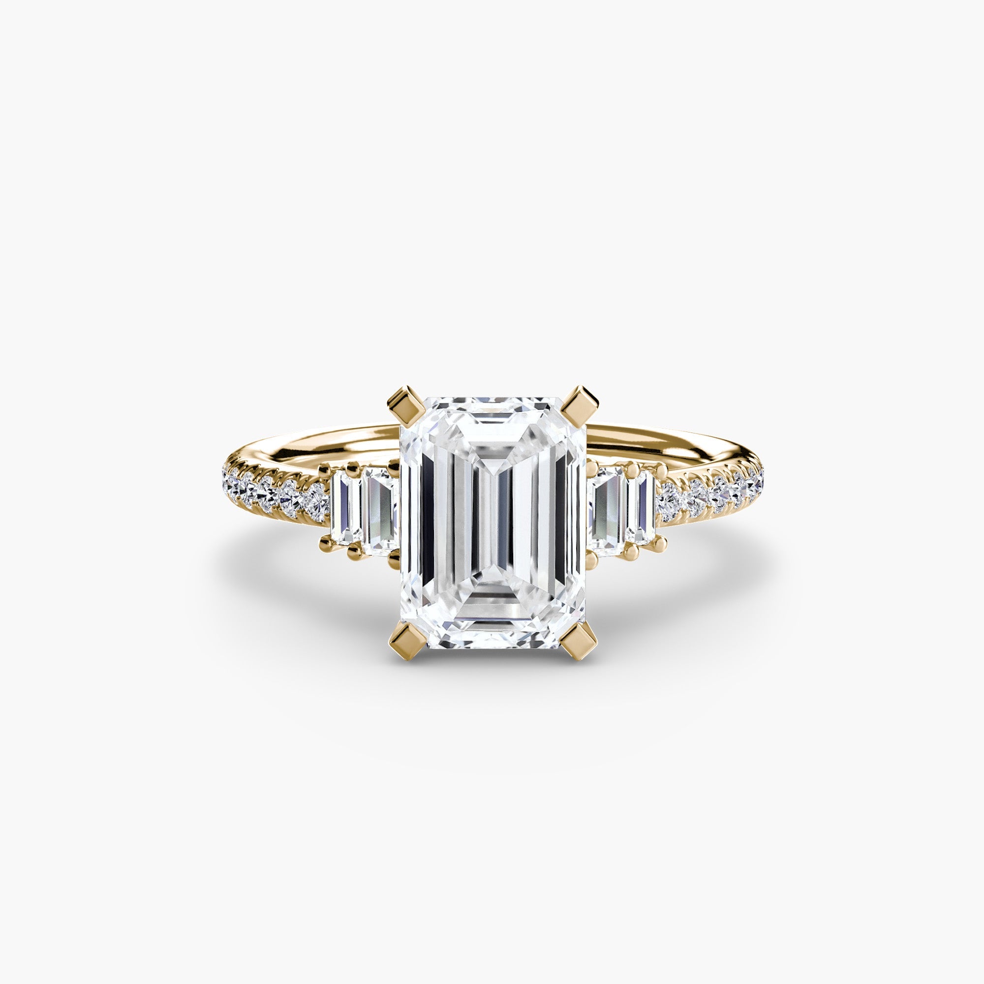 Solitaire with Pavé 4 ALZA
