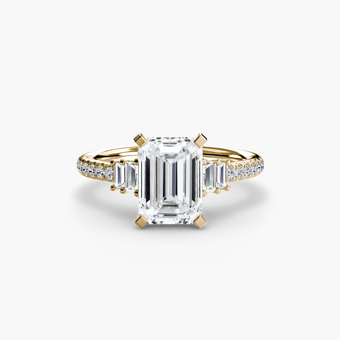 Solitaire with Pavé 4 ALZA
