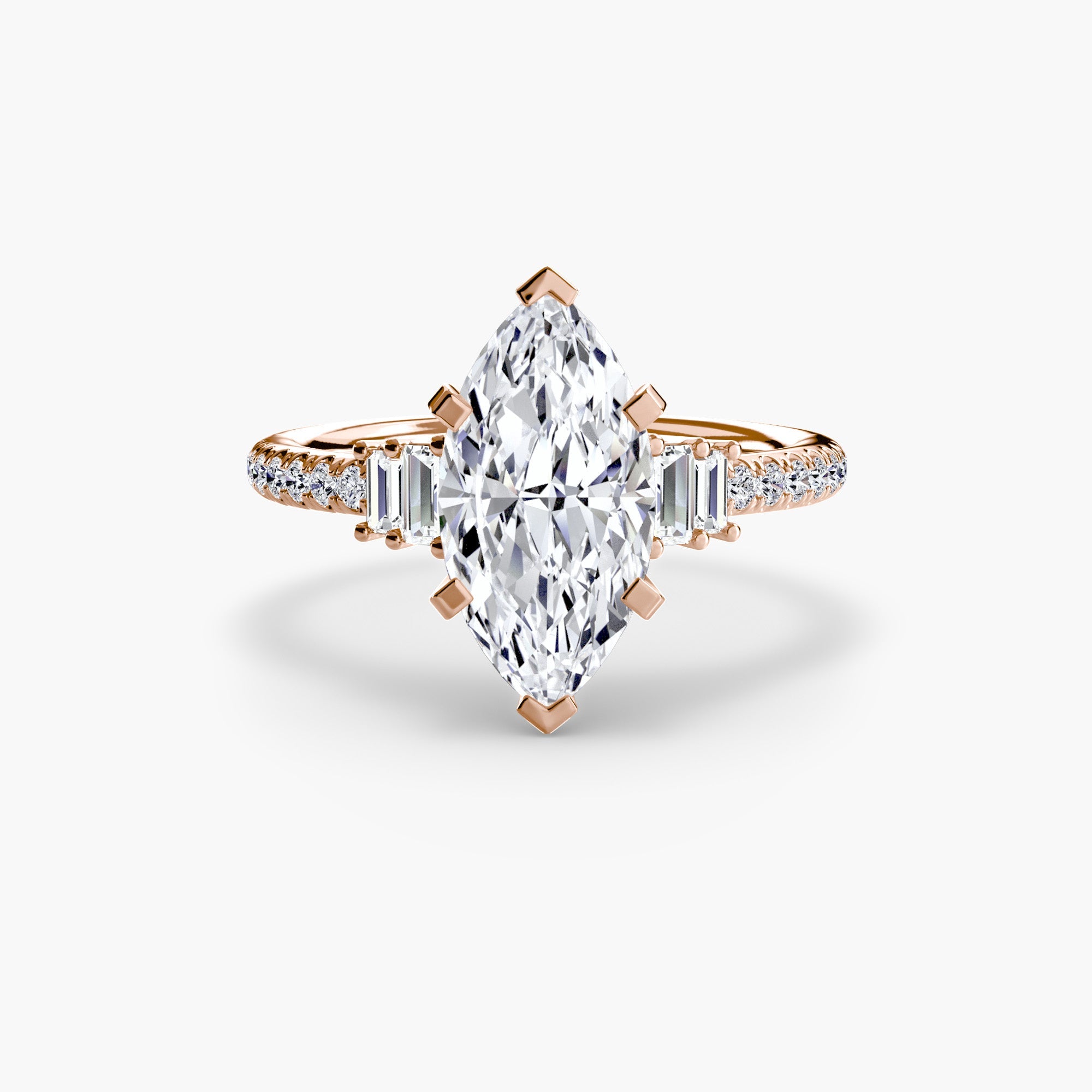 Solitaire with Pavé 4 ALZA