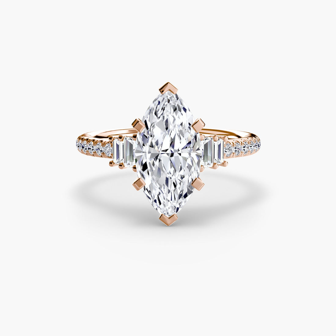 Solitaire with Pavé 4 ALZA