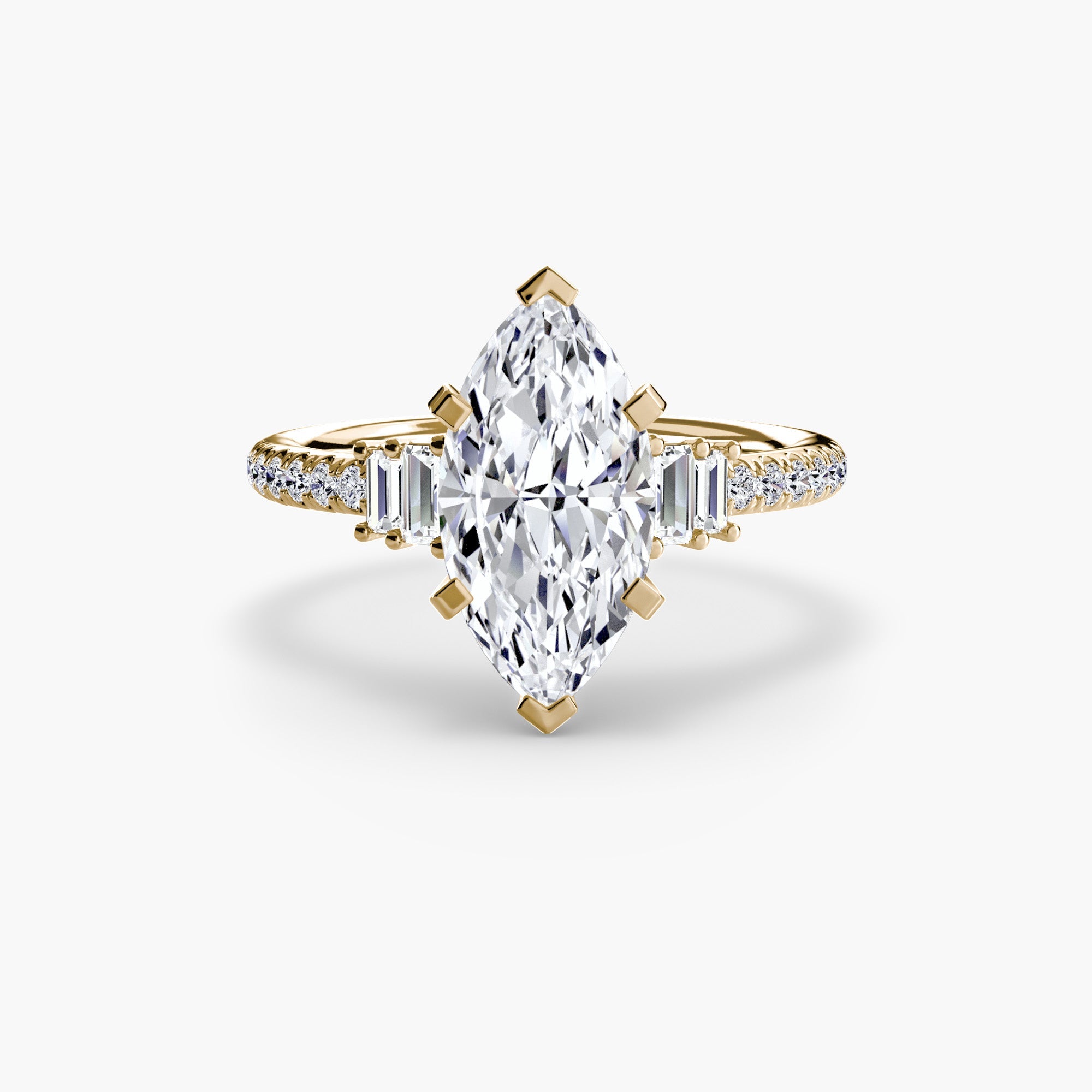 Solitaire with Pavé 4 ALZA