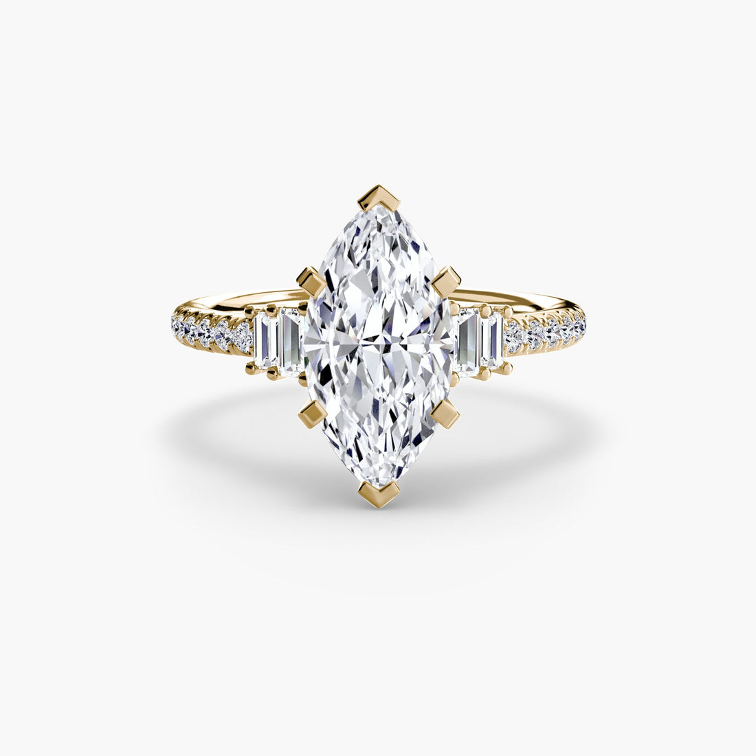 Solitaire with Pavé 4 ALZA