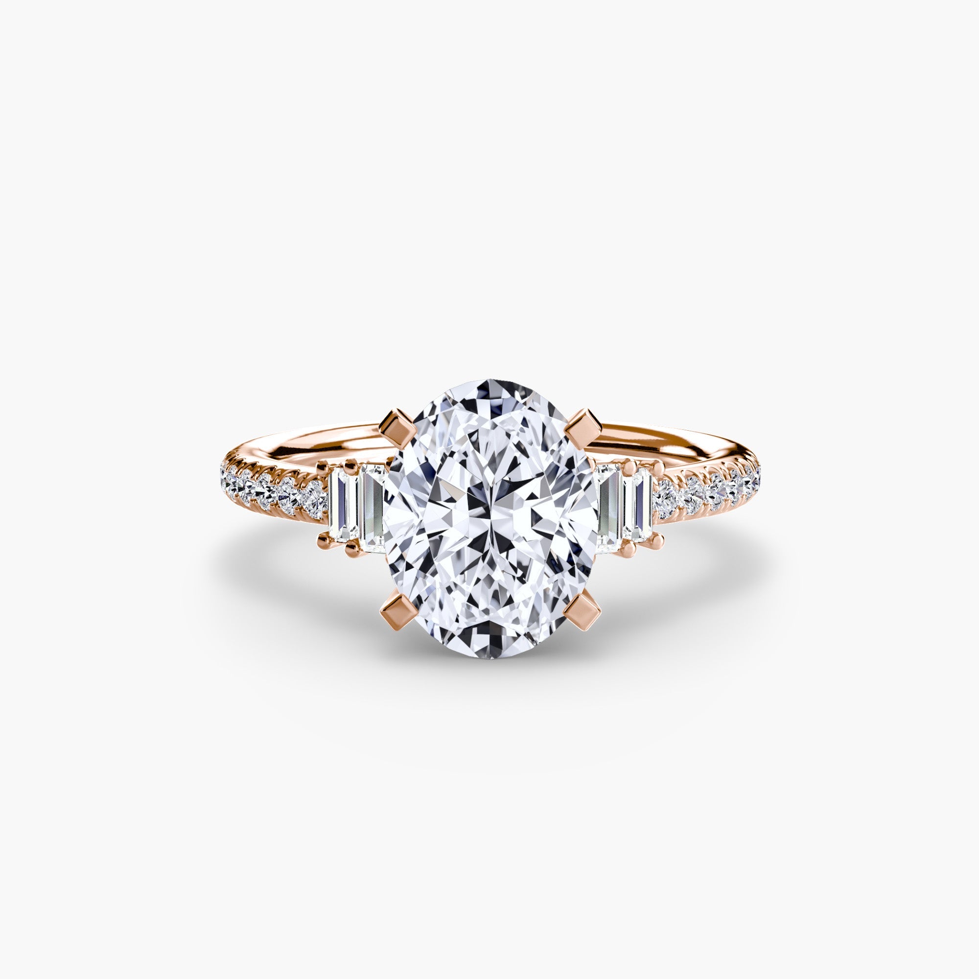 Solitaire with Pavé 4 ALZA