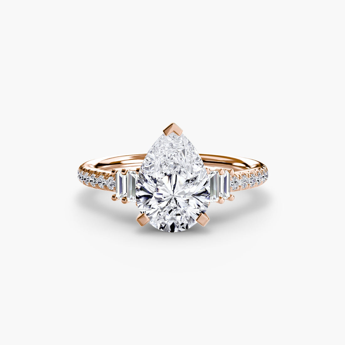 Solitaire with Pavé 4 ALZA
